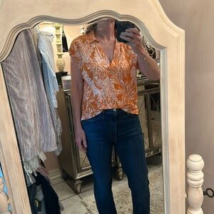 Linen Rachel Zoe Top